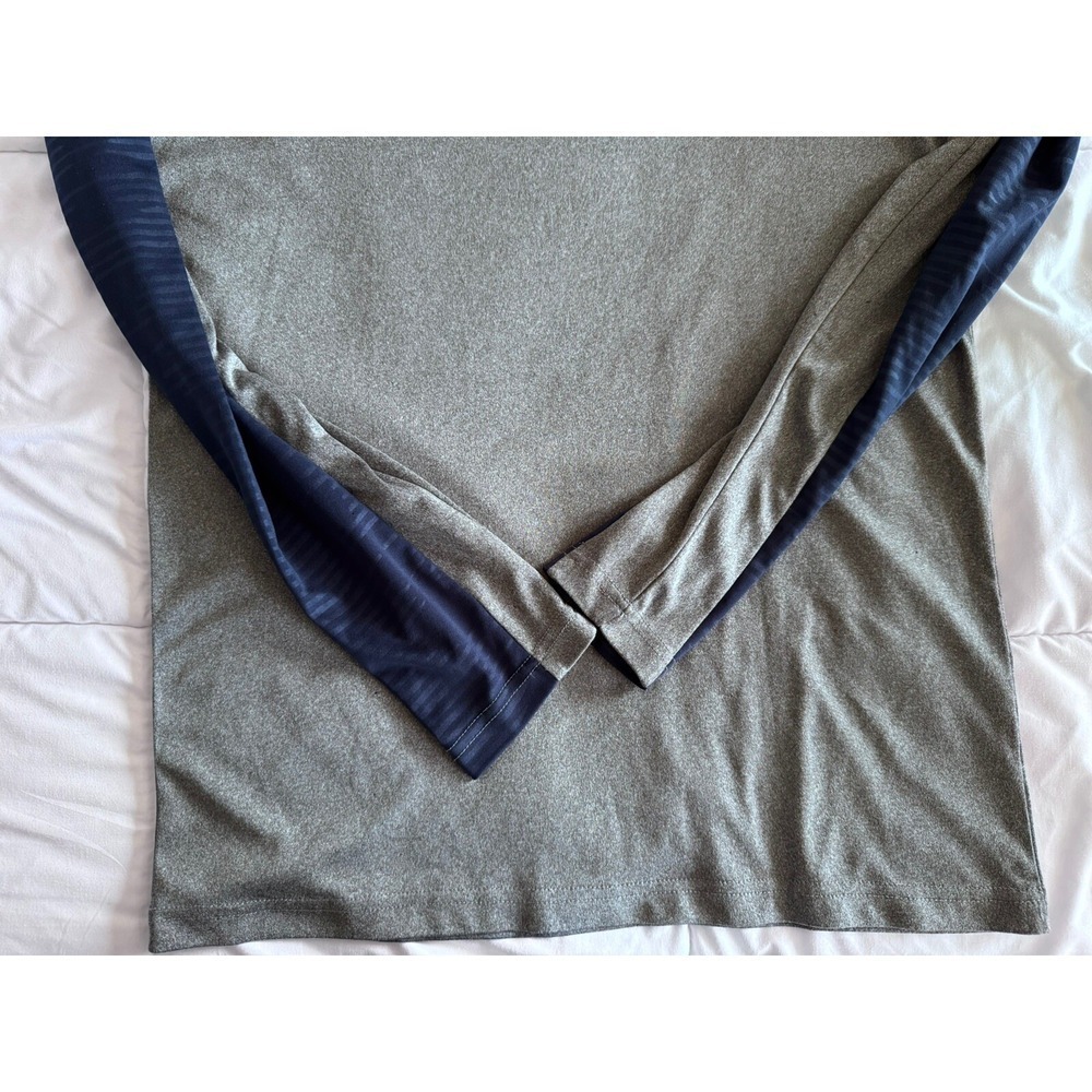 Boston Red Sox Pullover Mens Small Gray Blue  1/4 Zip Long Sleeve MLB Baseball - Picture 10 of 11